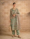 7081 And 7084 By Alizeh Shimmer Silk Kurti With Bottom Dupatta Suppliers In India
